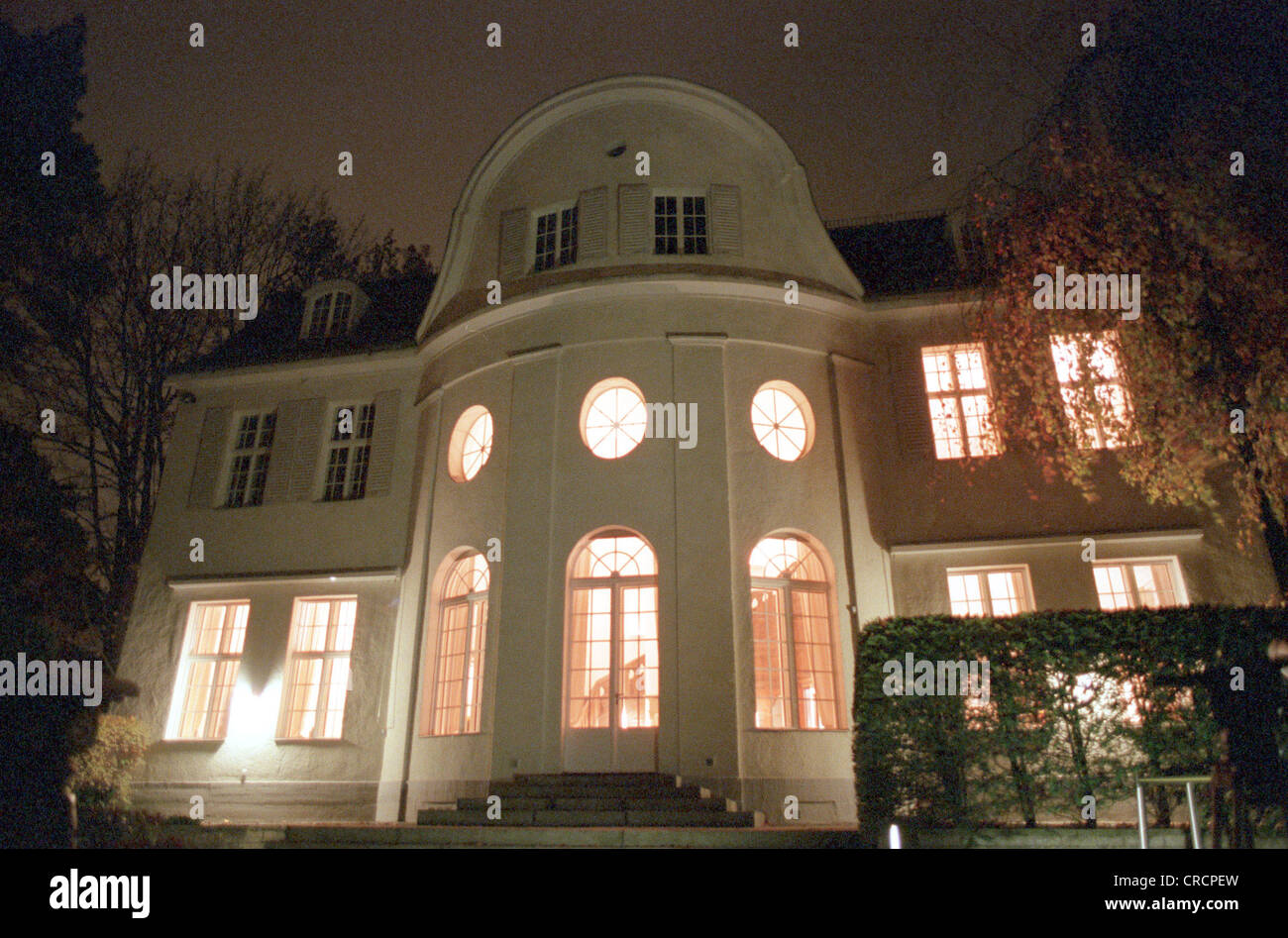 Die Berliner private Haus von Bundeskanzler Schroeder Stockfoto