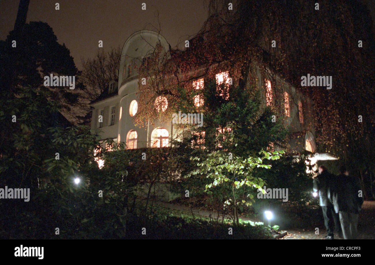 Die Berliner private Haus von Bundeskanzler Schroeder Stockfoto