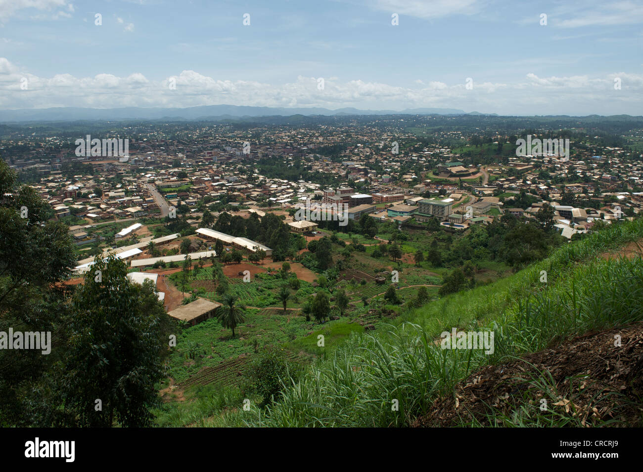 Stadtbild, Bamenda, Kamerun, Afrika Stockfoto