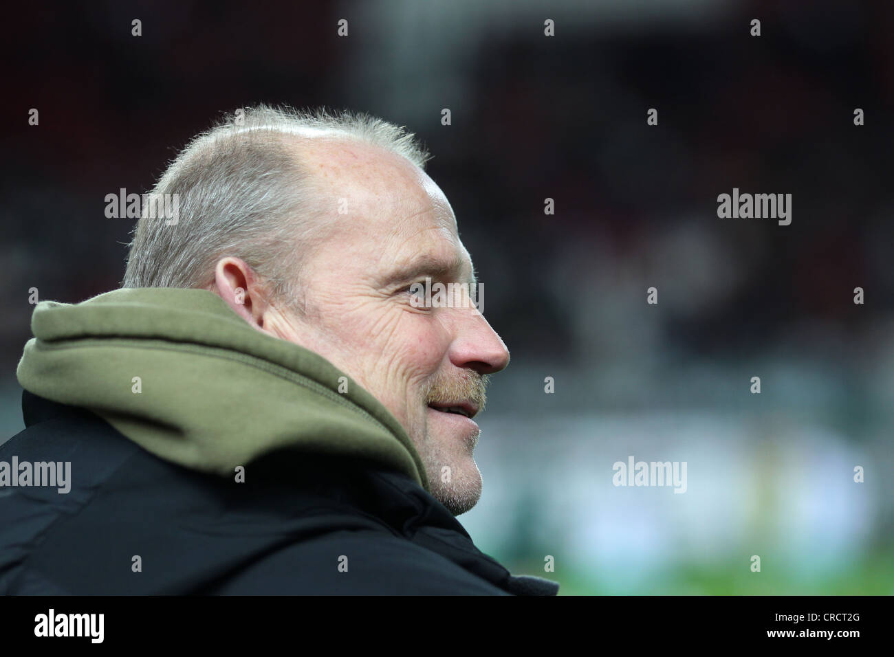 Thomas Schaaf, Trainer des Fußball-Bundesligisten Werder Bremen, Kaiserslautern, Rheinland-Pfalz, Deutschland, Europa Stockfoto