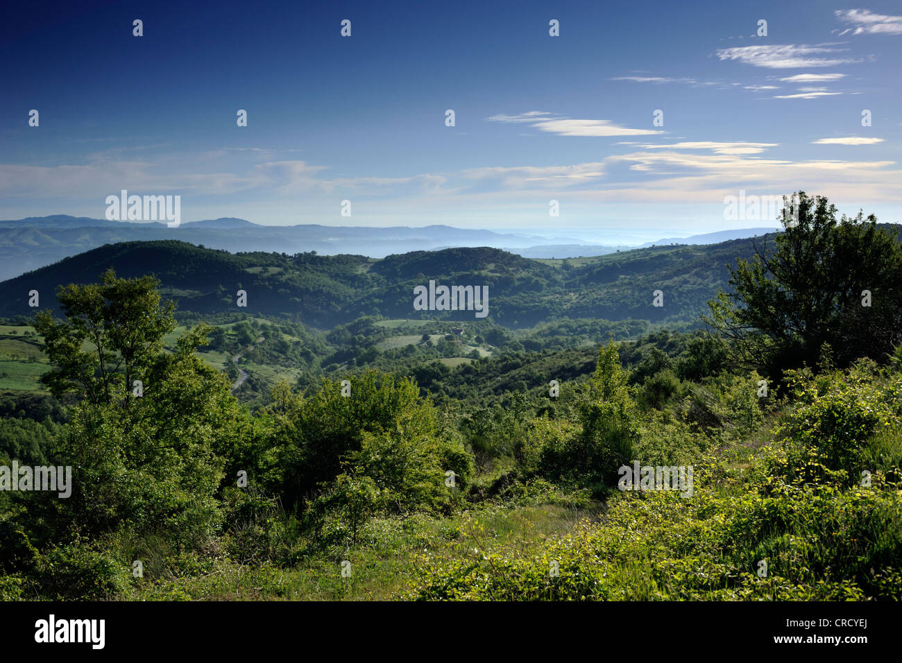Italien, Basilicata, Appennino Lucano Nationalpark Val d'Agri, Agrital Stockfoto