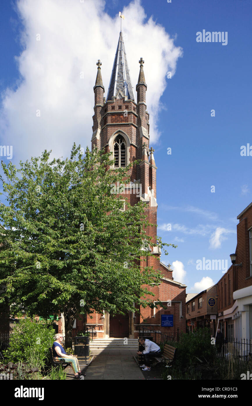 Reformierte Kirche St Neots Cambridgeshire vereint Stockfoto