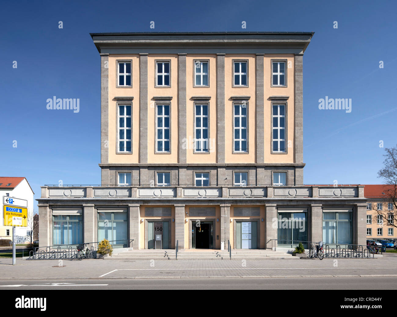 Union Haus, Haus der sozialen Dienste, Erfurt, Thüringen, Deutschland, Europa, PublicGround Stockfoto