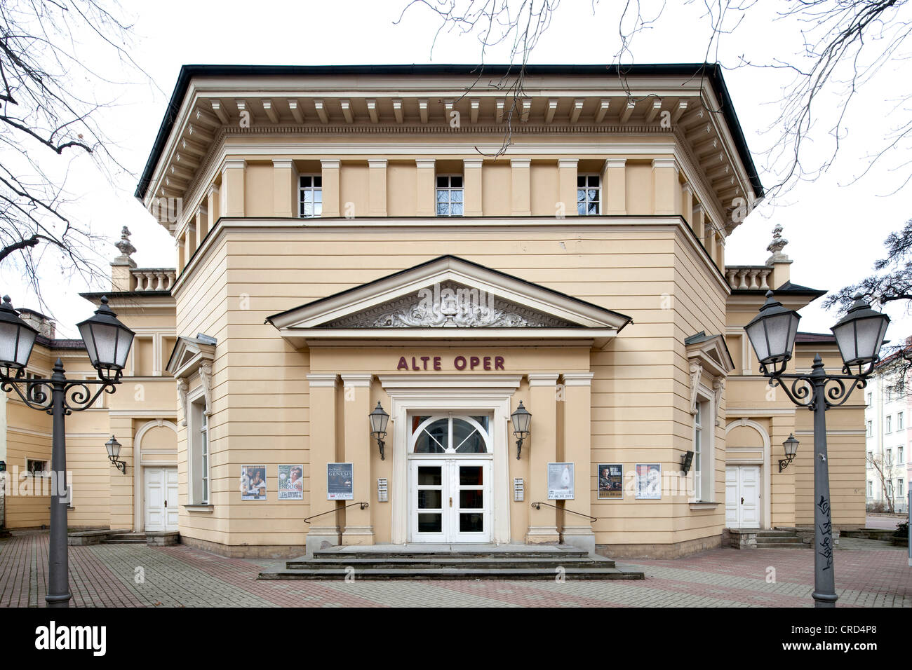 Alte Oper, Oper, Erfurt, Thüringen, Deutschland, Europa, PublicGround Stockfoto