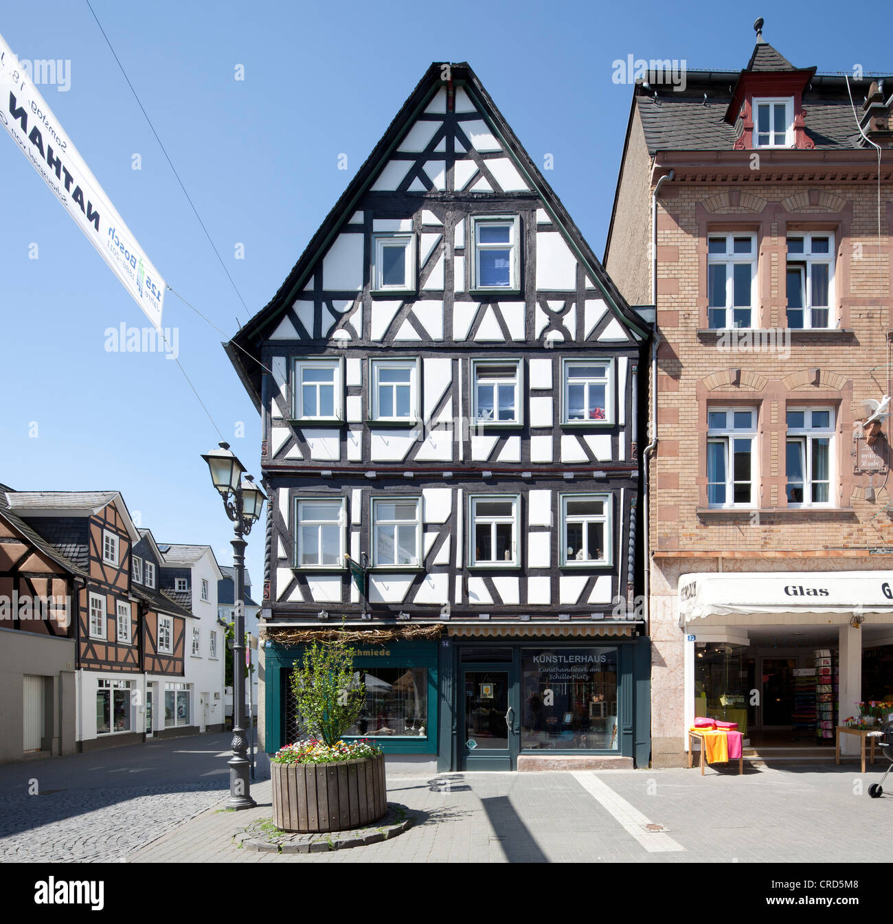 Fachwerkhaus, Altstadt, Wetzlar, Hessen, Deutschland, Europa, PublicGround Stockfoto