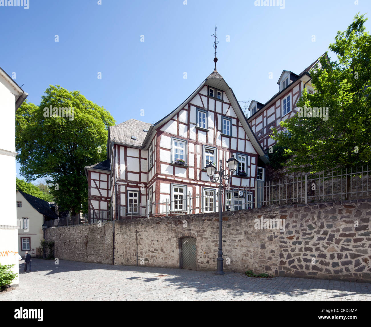 Fachwerkhäusern, historischen Stadt-Zentrum, Wetzlar, Hessen, Deutschland, Europa, PublicGround Stockfoto