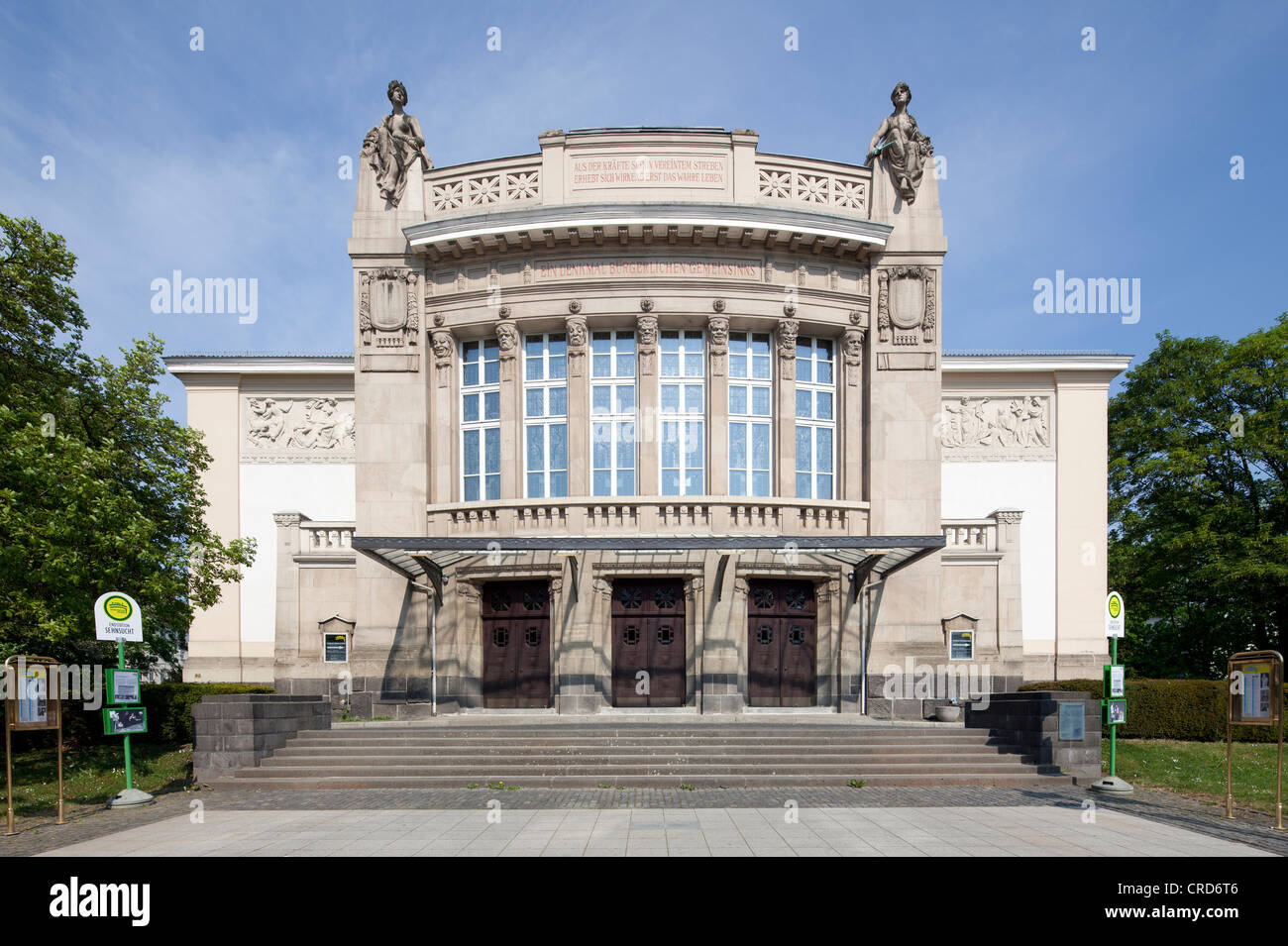 Stadttheater Stadttheater gießen, gießen, Hessen, Deutschland, Europa, PublicGround Stockfoto