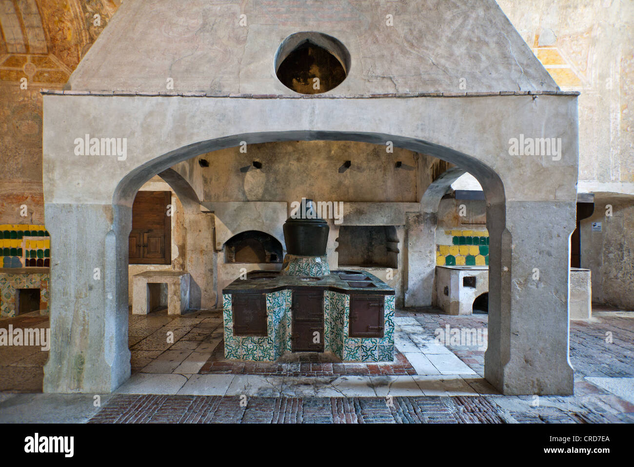 Europa Italien, Cilento, Padula, die Küchen der Certosa von San Lorenzo Stockfoto