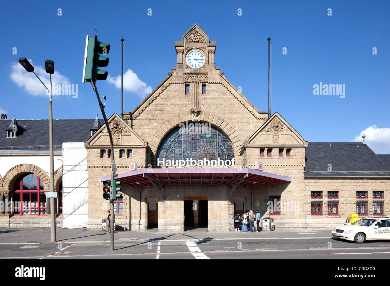 Hauptbahnhof, Eisenach, Thüringen, Deutschland, Europa, PublicGround Stockfoto