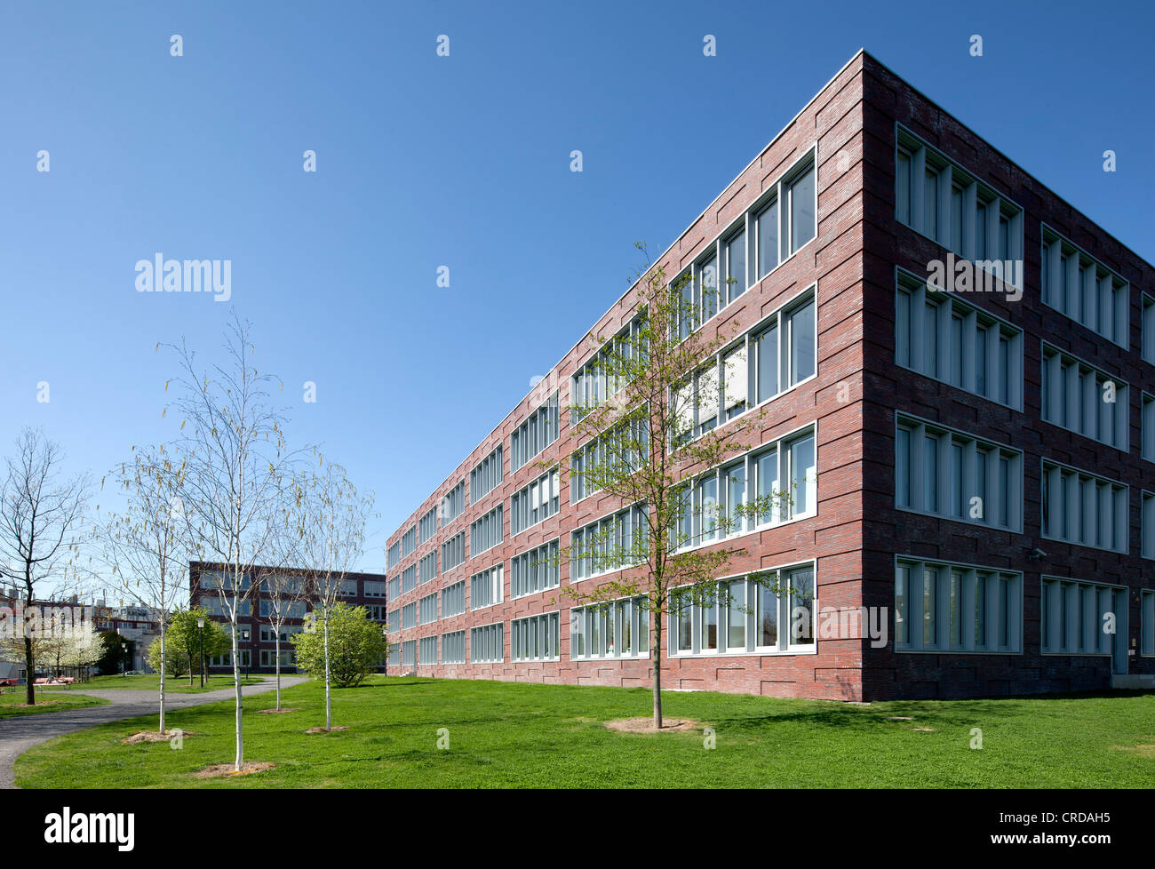 Justiz-Center Aachen, Aachen, Nordrhein-Westfalen, Deutschland, Europa, PublicGround Stockfoto