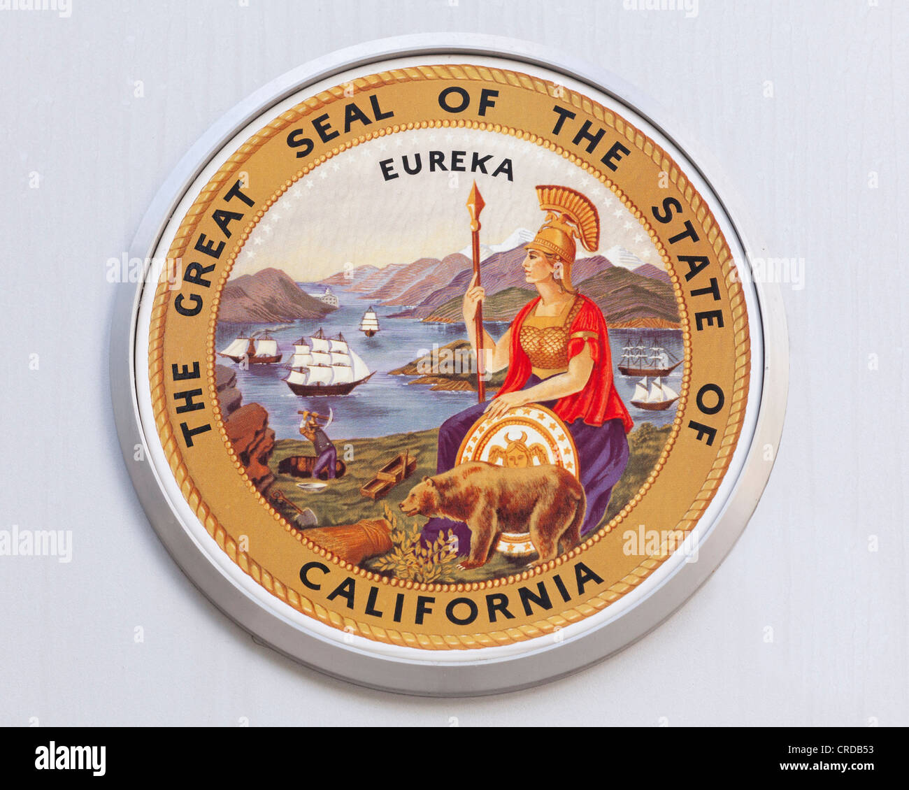 Das große Siegel von Kalifornien Stockfoto