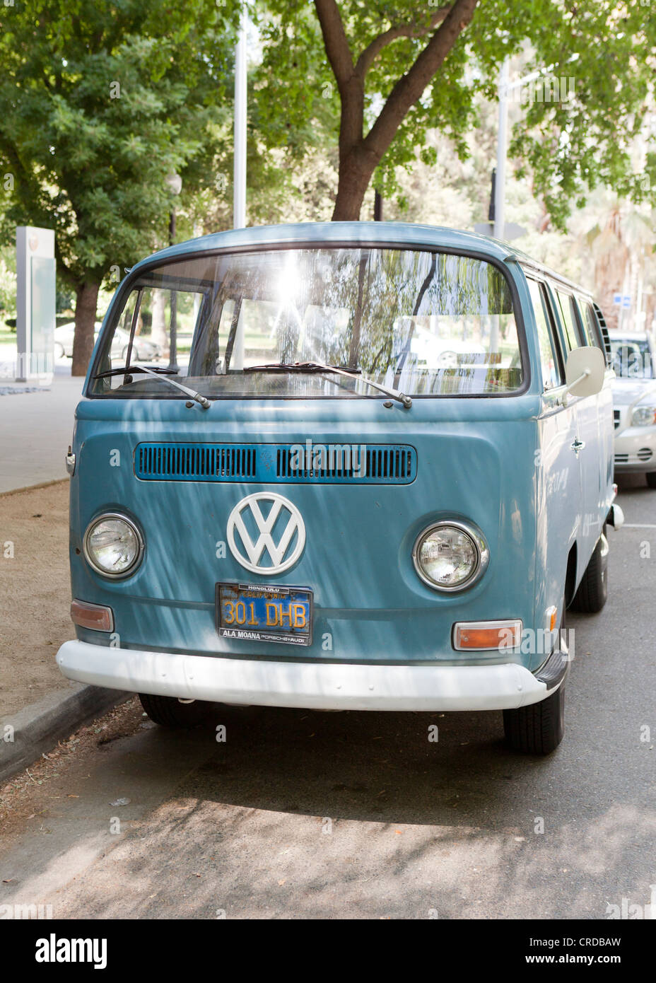 Oldtimer Volkswagen Kombi Stockfoto