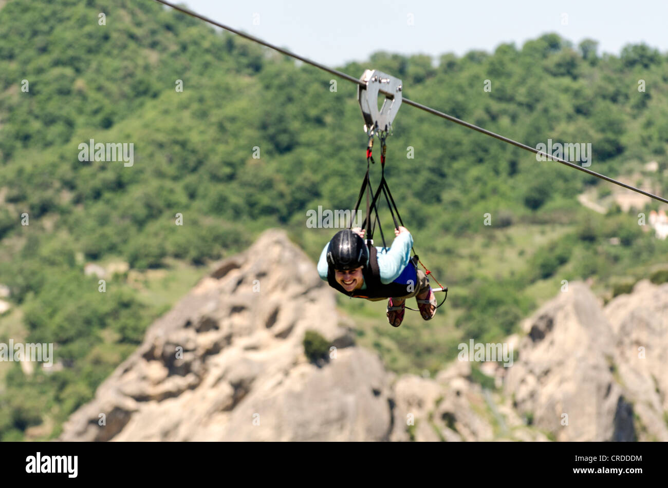 Der Flug von der Angel Basilicata-Region Süd-Italien Stockfoto