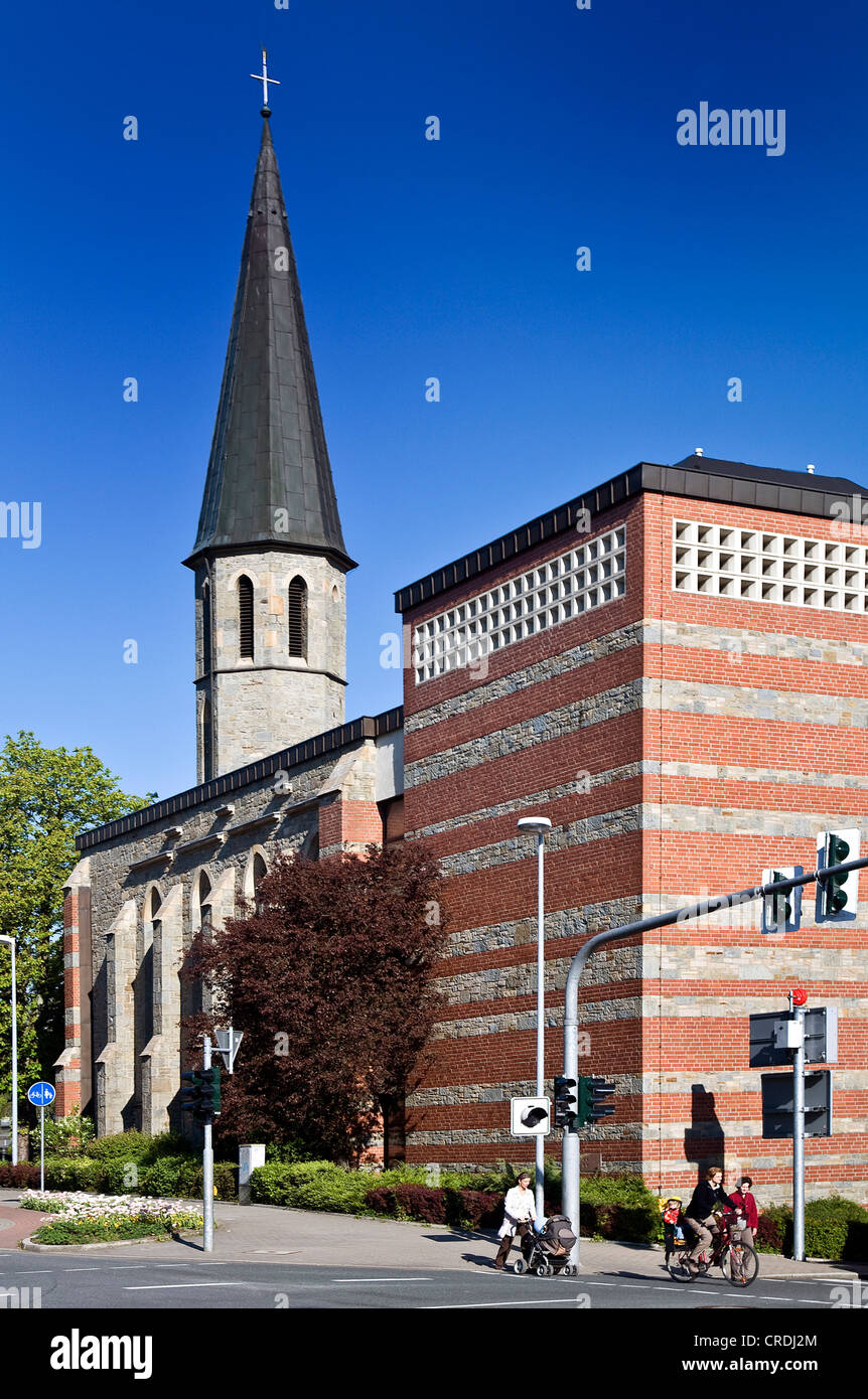 Chirch St. Engelbert, Deutschland, Nordrhein-Westfalen, Ruhrgebiet, Ennepetal Stockfoto