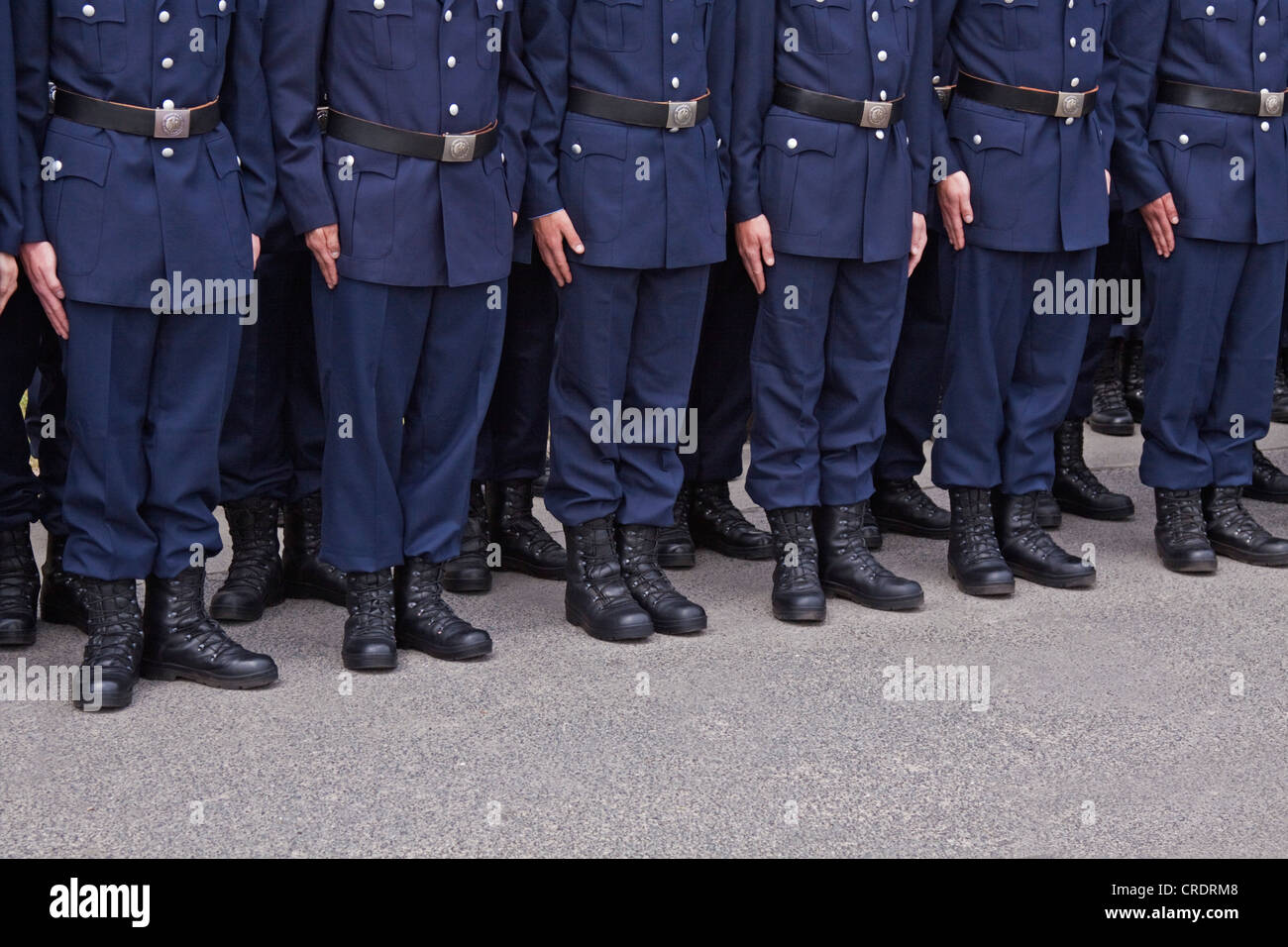 Soldaten in Uniform, Luftwaffe, Bundeswehr, Bundeswehr Stockfoto