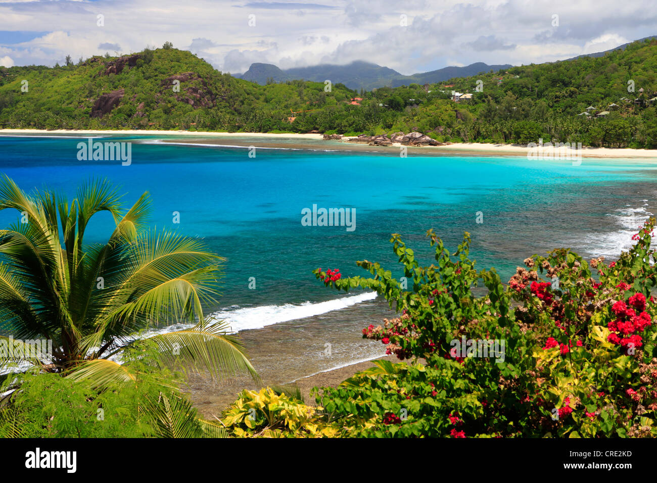 Baie Lazare, Mahe, Insel, Seychellen, Afrika, Indischer Ozean Stockfoto