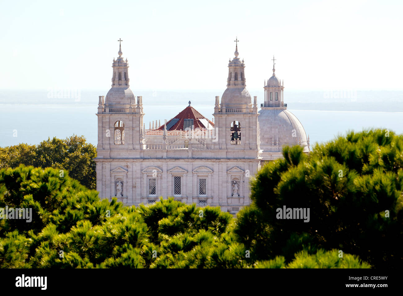 Igreja da Graca Church in Stadtteil Graca in Lissabon, Portugal, Europa Stockfoto