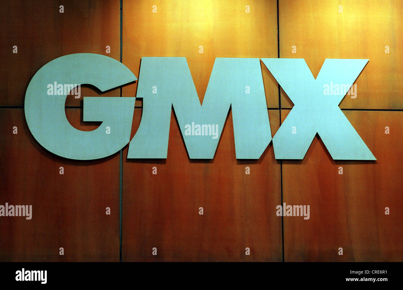 Logo von GMX, Internet Service provider Stockfoto