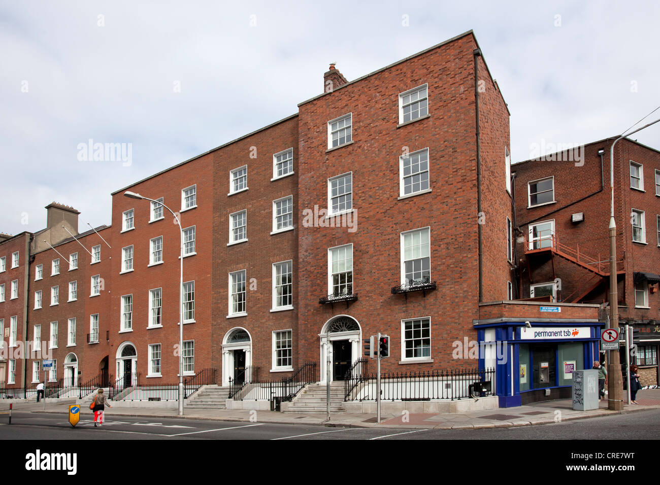 Sitz der Permanent TSB Bank in Dublin, Irland, Europa Stockfoto