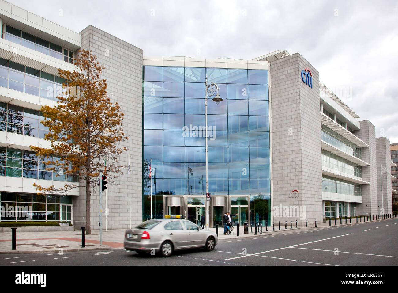 Hauptsitz der Citi Bank, Dublin, Irland, Europa Stockfoto