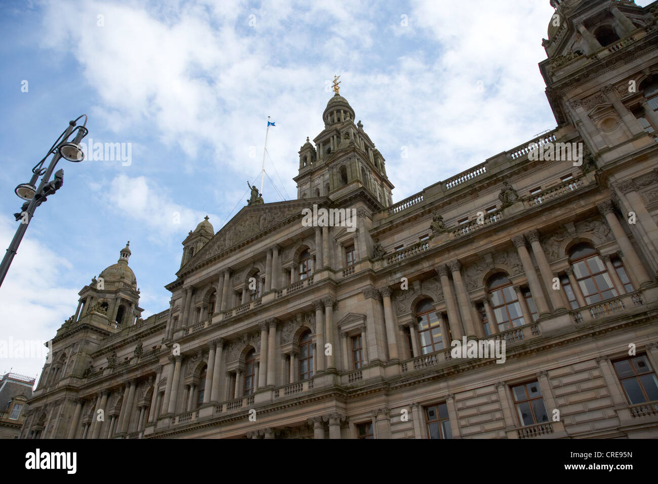 Glasgow City Council chambers George quadratisch Glasgow Schottland, Vereinigtes Königreich Stockfoto
