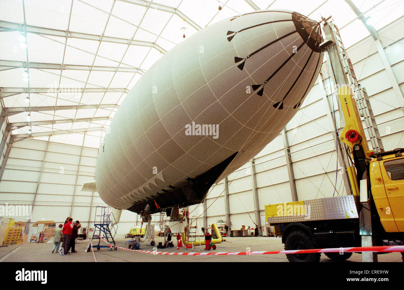 Cargolifter Hangar Stockfotos und -bilder Kaufen - Alamy