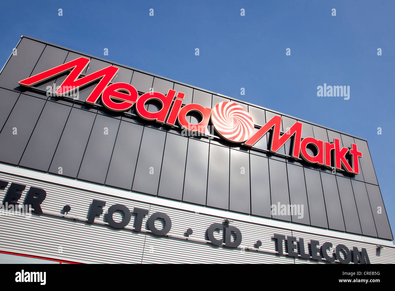 MediaMarkt der Metro Group, Metro AG, Düsseldorf, Nordrhein-Westfalen, Deutschland, Europa Stockfoto