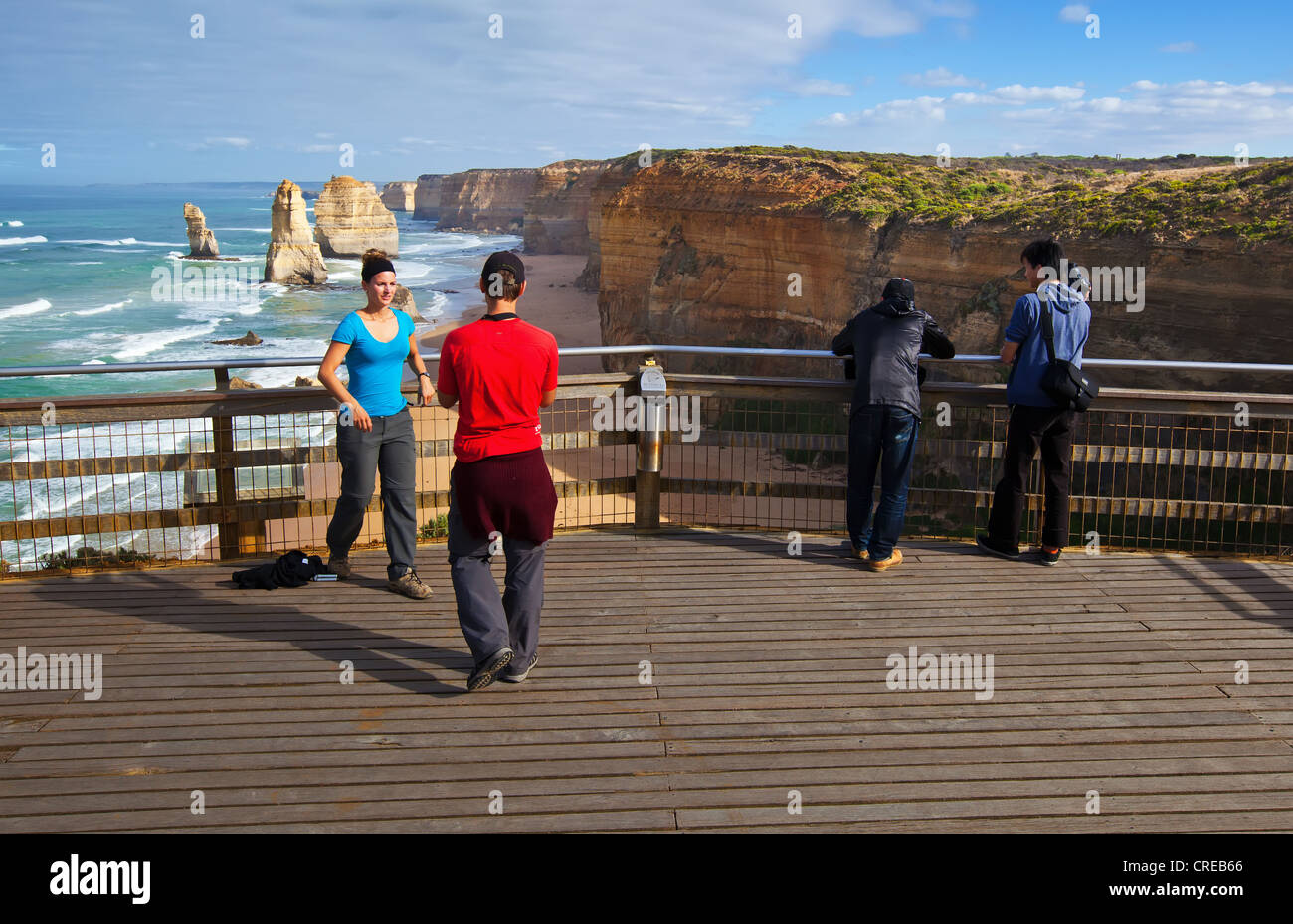 Zwölf Apostel Great Ocean Road Victoria Stockfoto