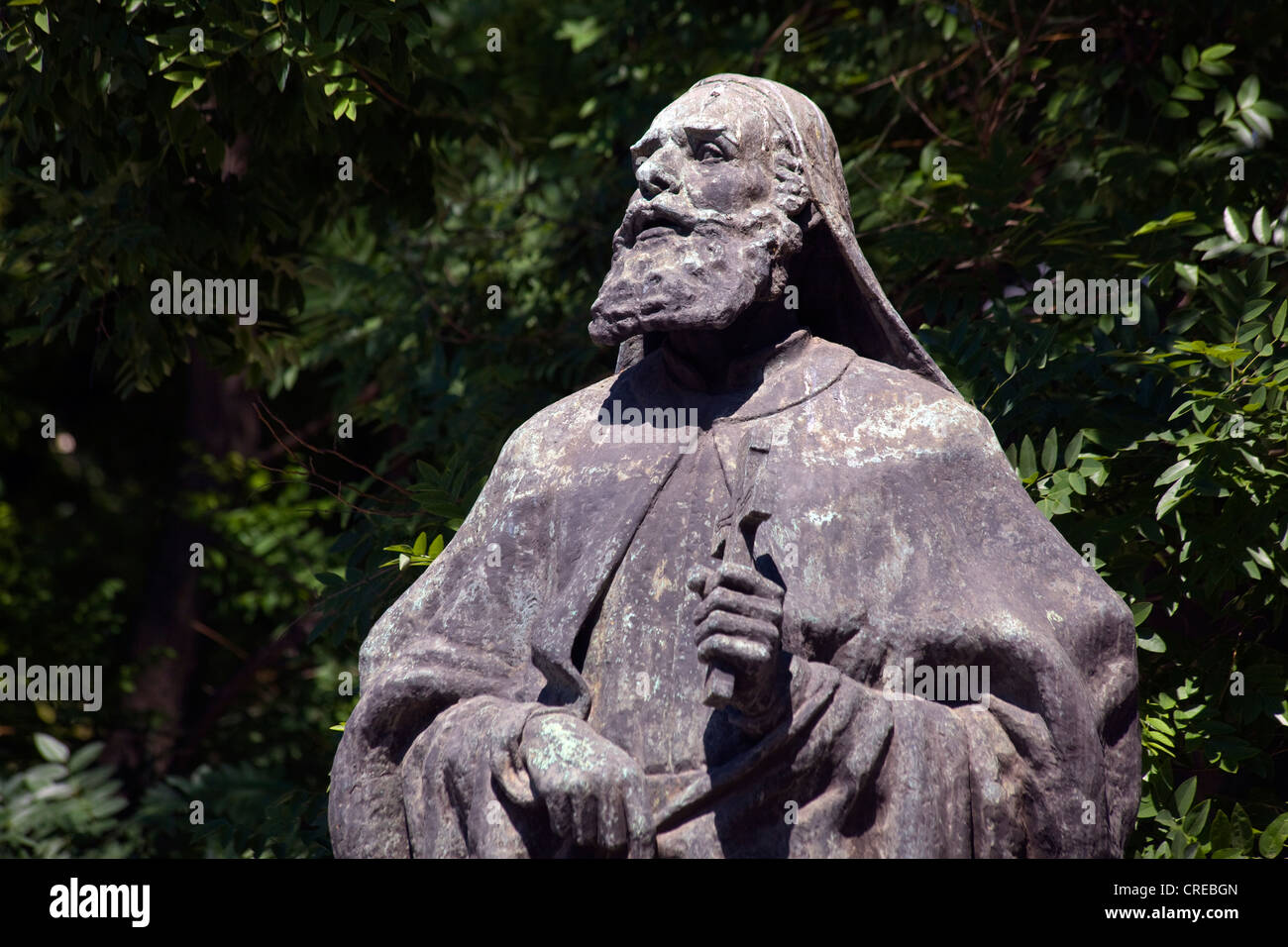 Statue des Patriarchen Eftimi in Sofia, Bulgarien Stockfoto
