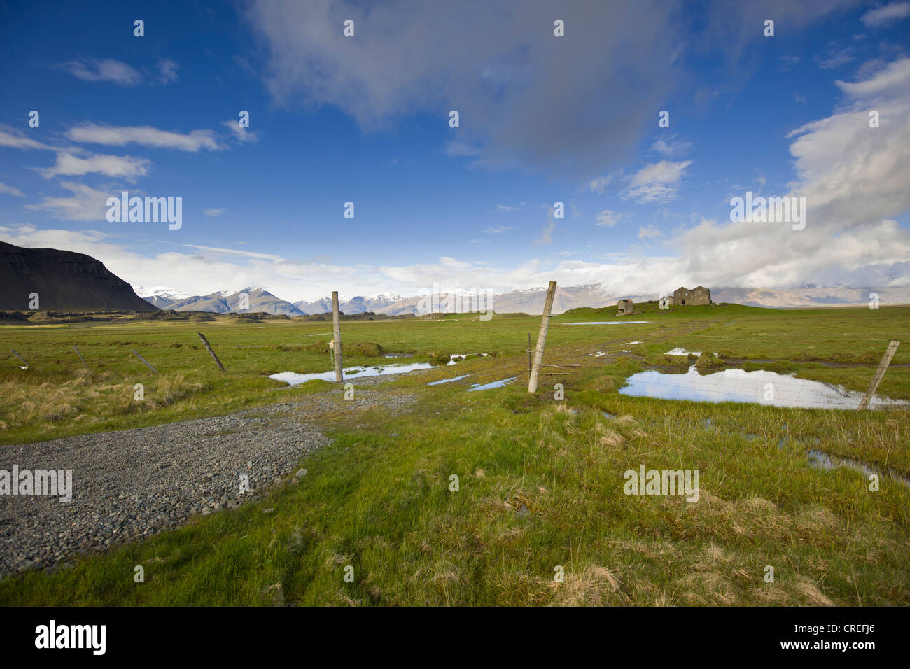 Verlassenen Bauernhof, Island, Nordeuropa, PublicGround Stockfoto