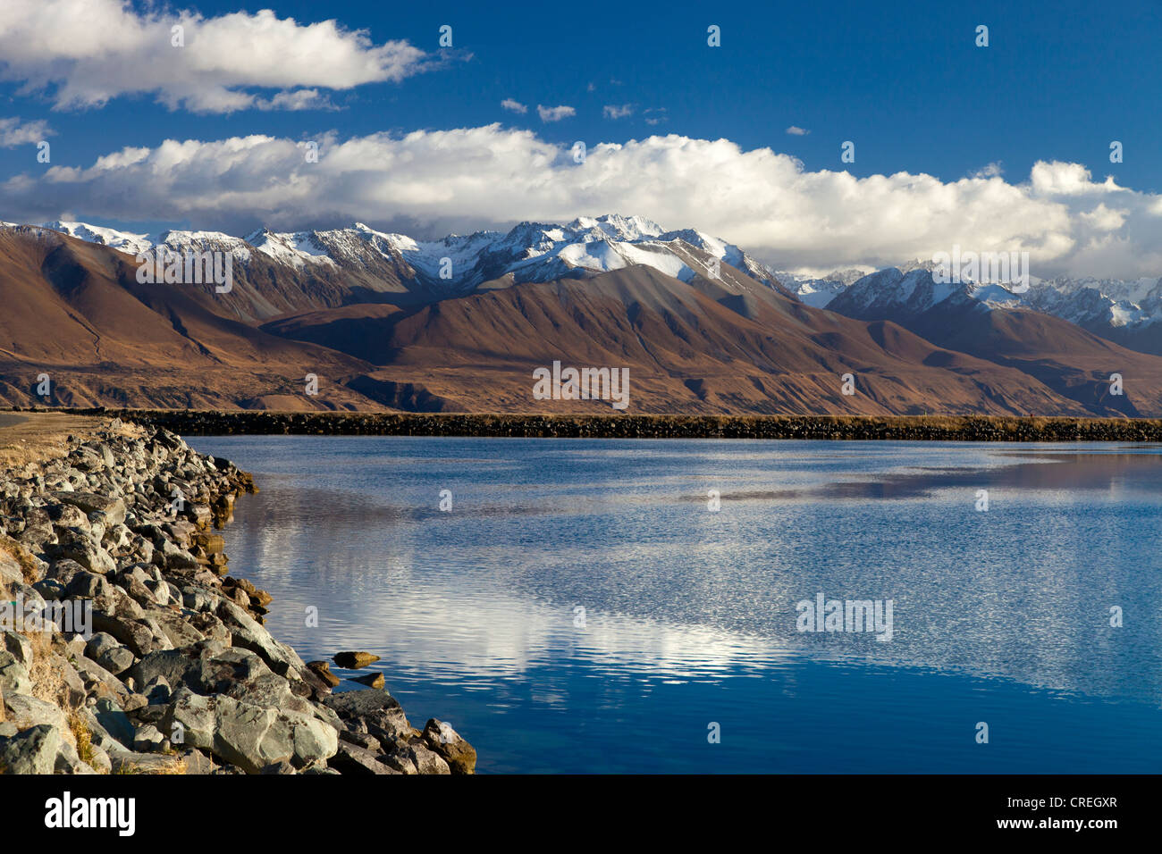Lake Pukaki, Süden der Nordinsel Neuseelands 8 Stockfoto