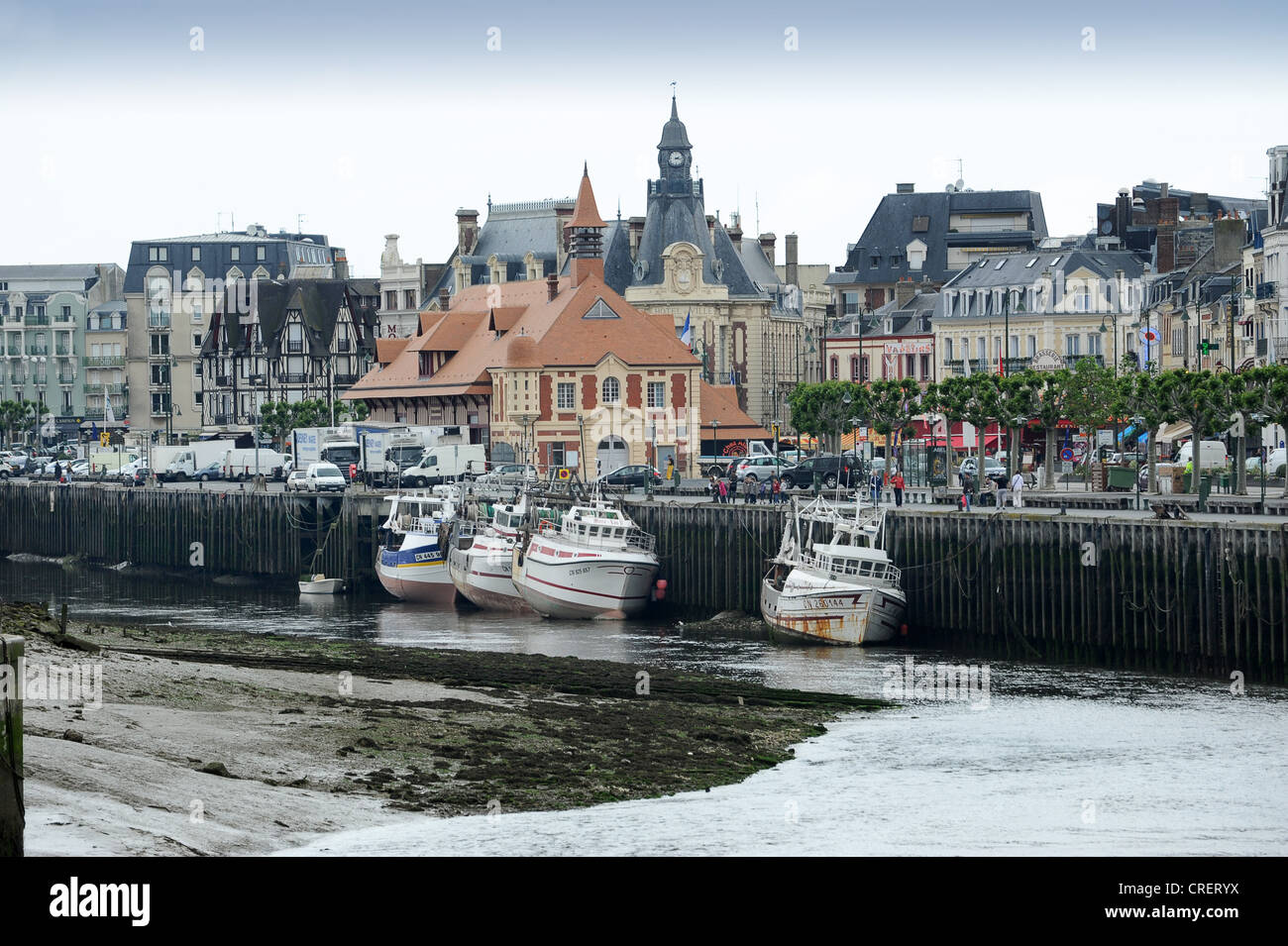 Trouville Normandie Frankreich Stockfoto