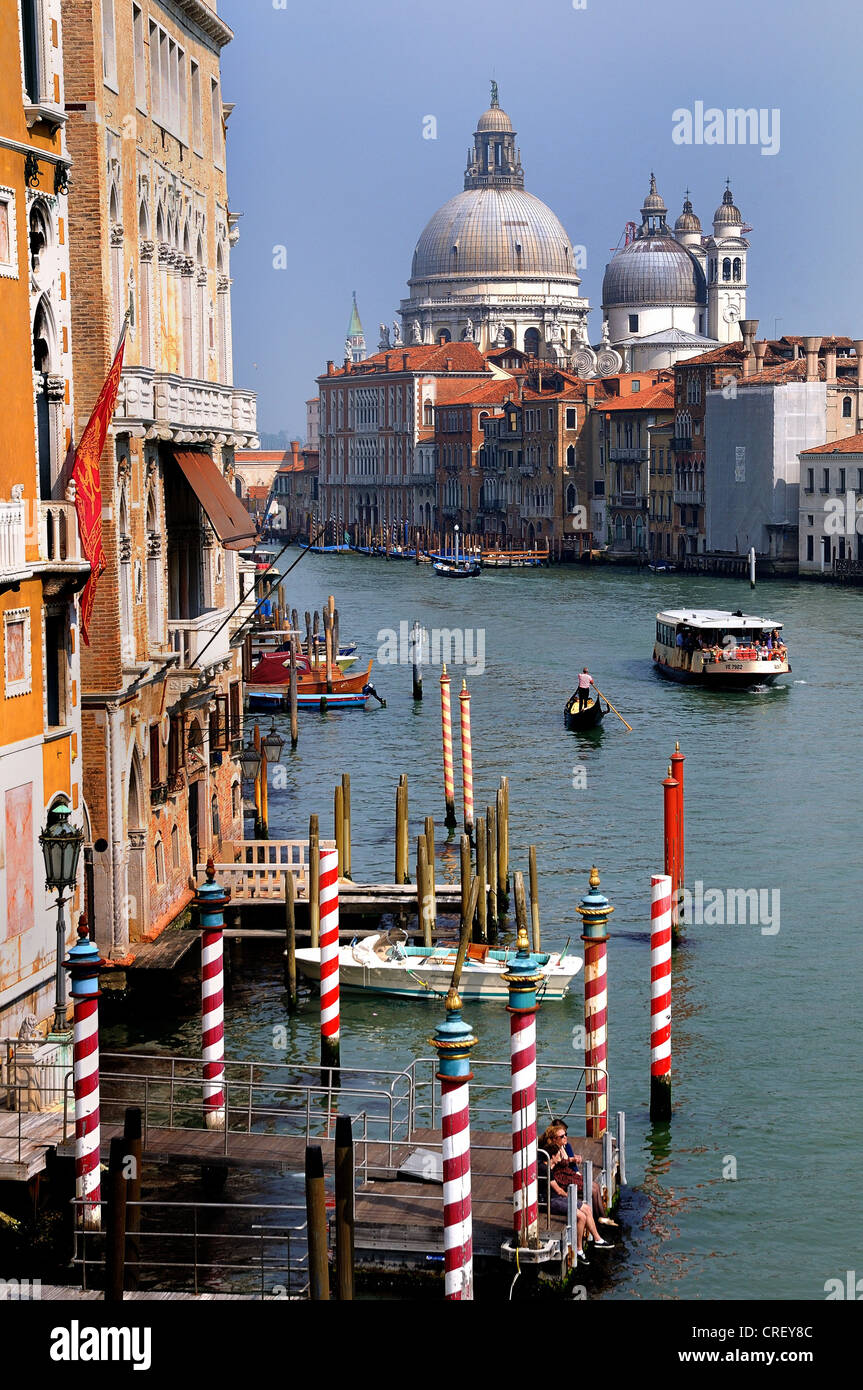 Kirche Santa Maria della Salute Canal Grande Venedig Italien Stockfoto