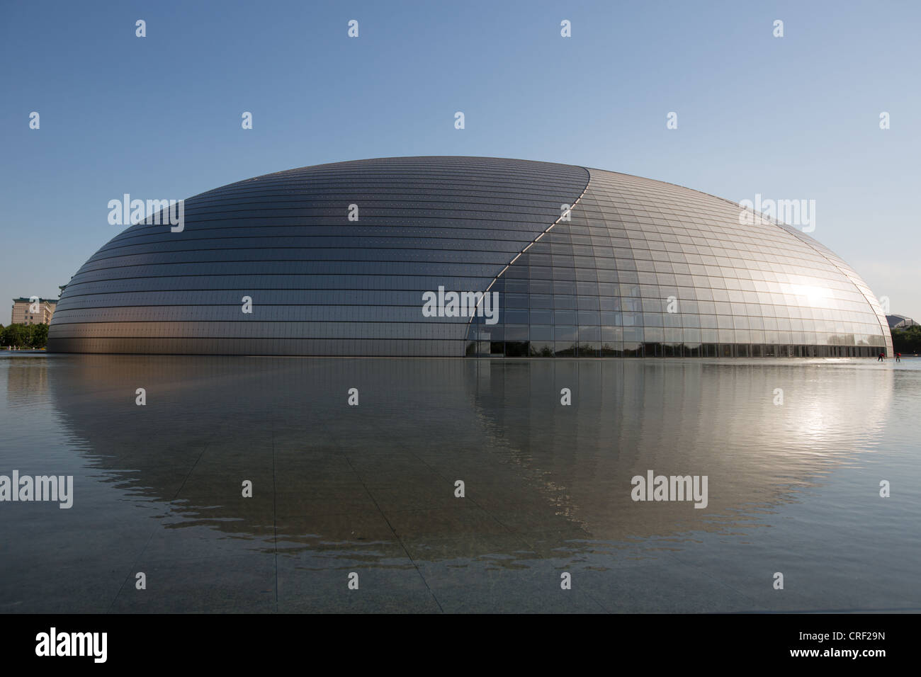 National Grand Theatre, (entworfen von Aeroports de Paris), in Peking, China Stockfoto