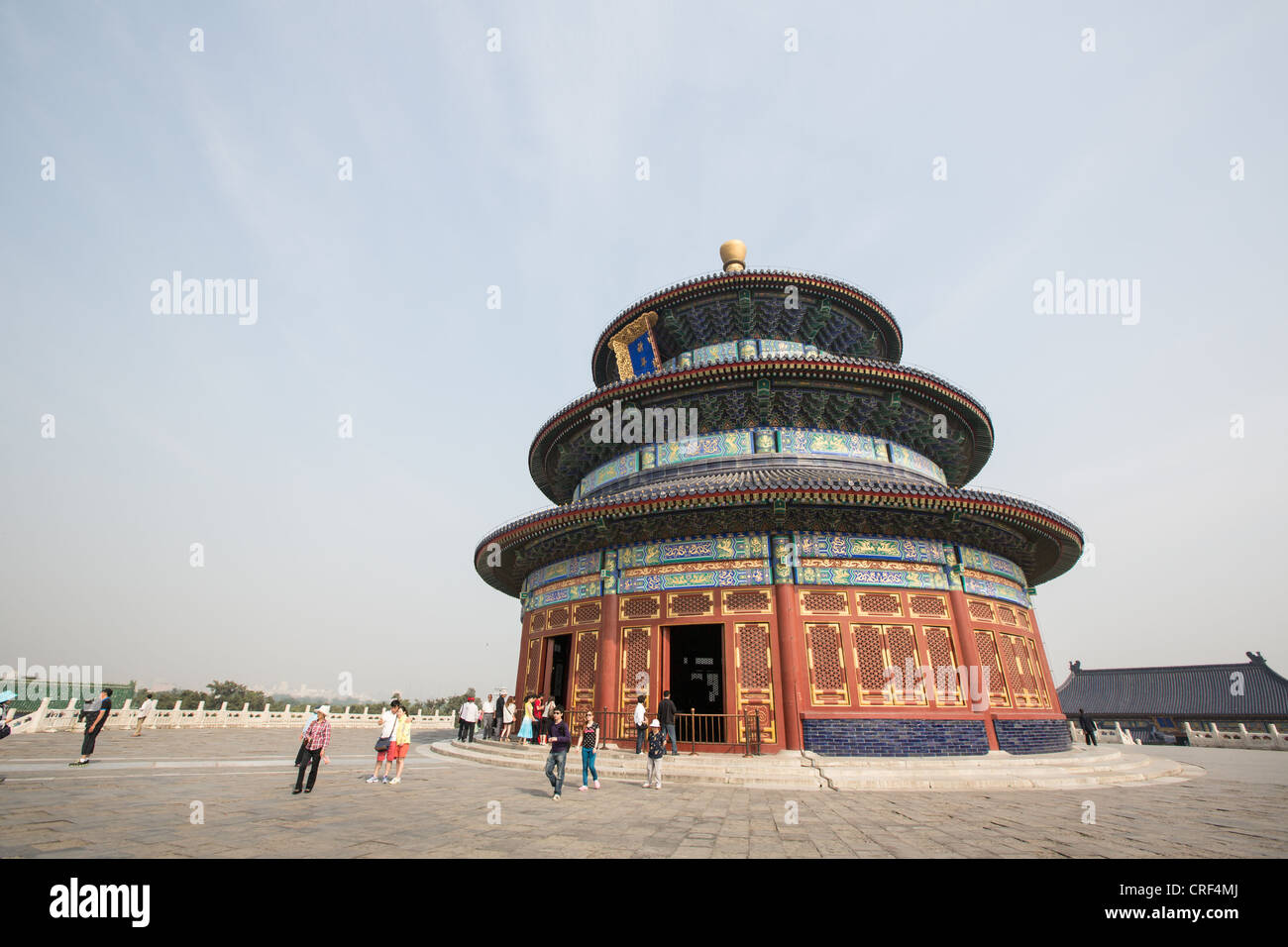 Halle des Gebets für gute Ernten, (Qinian DIan), bei der Himmelstempel in Peking, China Stockfoto