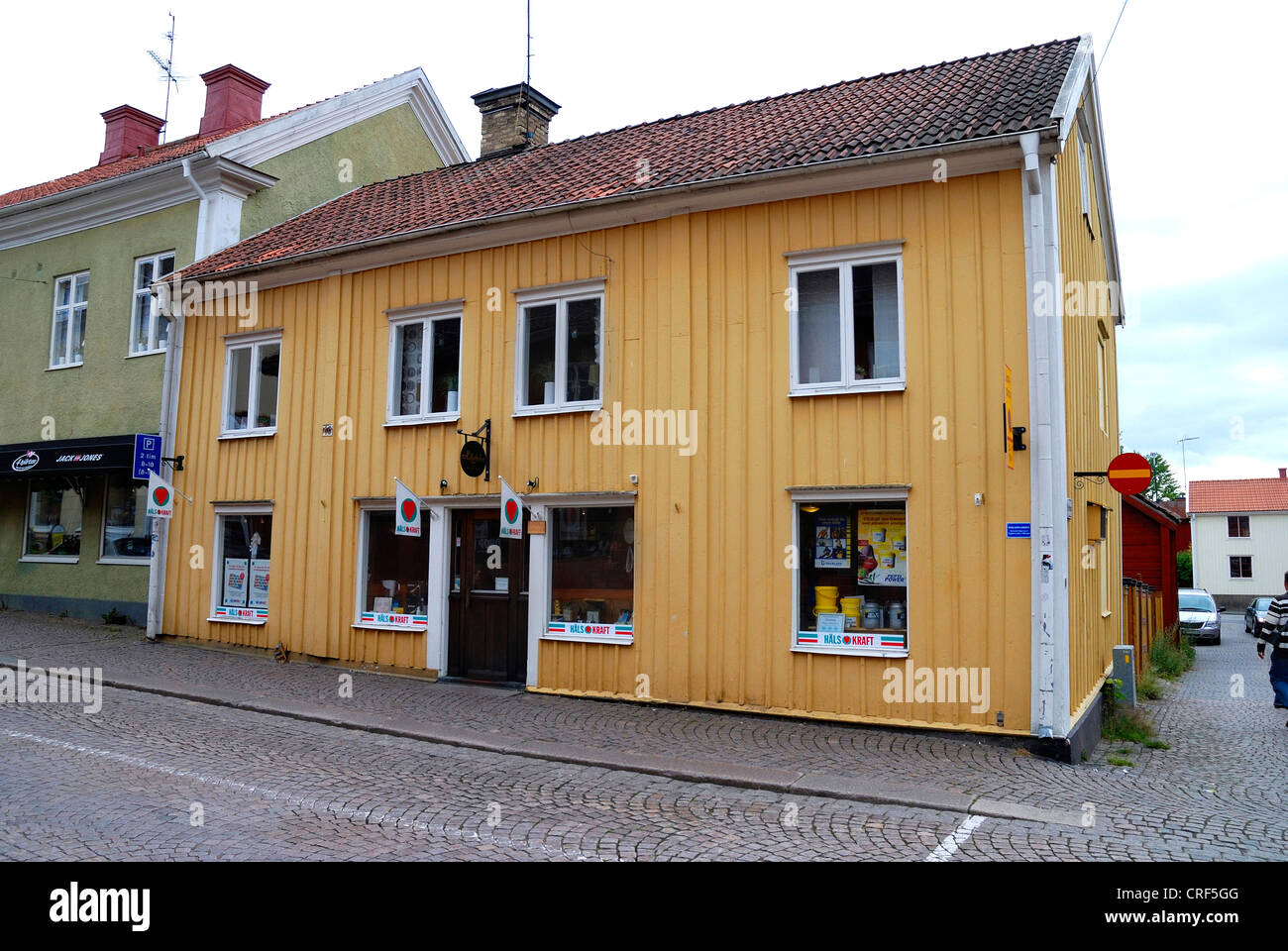 ehemalige Candy Shop von Pippi Langstrumpf, Schweden, Smaland, Vimmerby Stockfoto