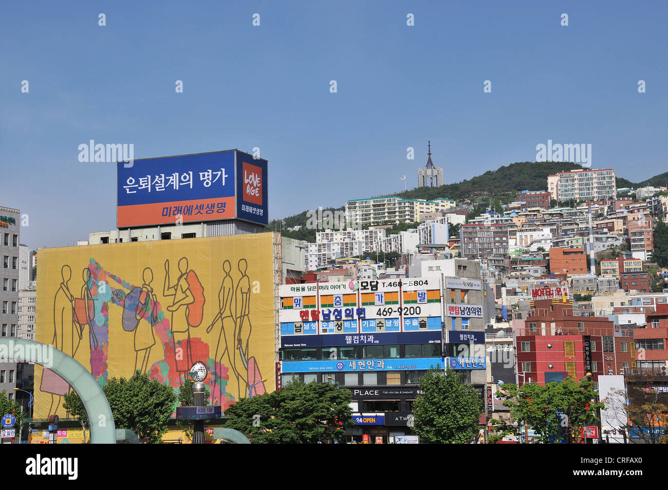 Busan City, Südkorea, Asien Stockfoto