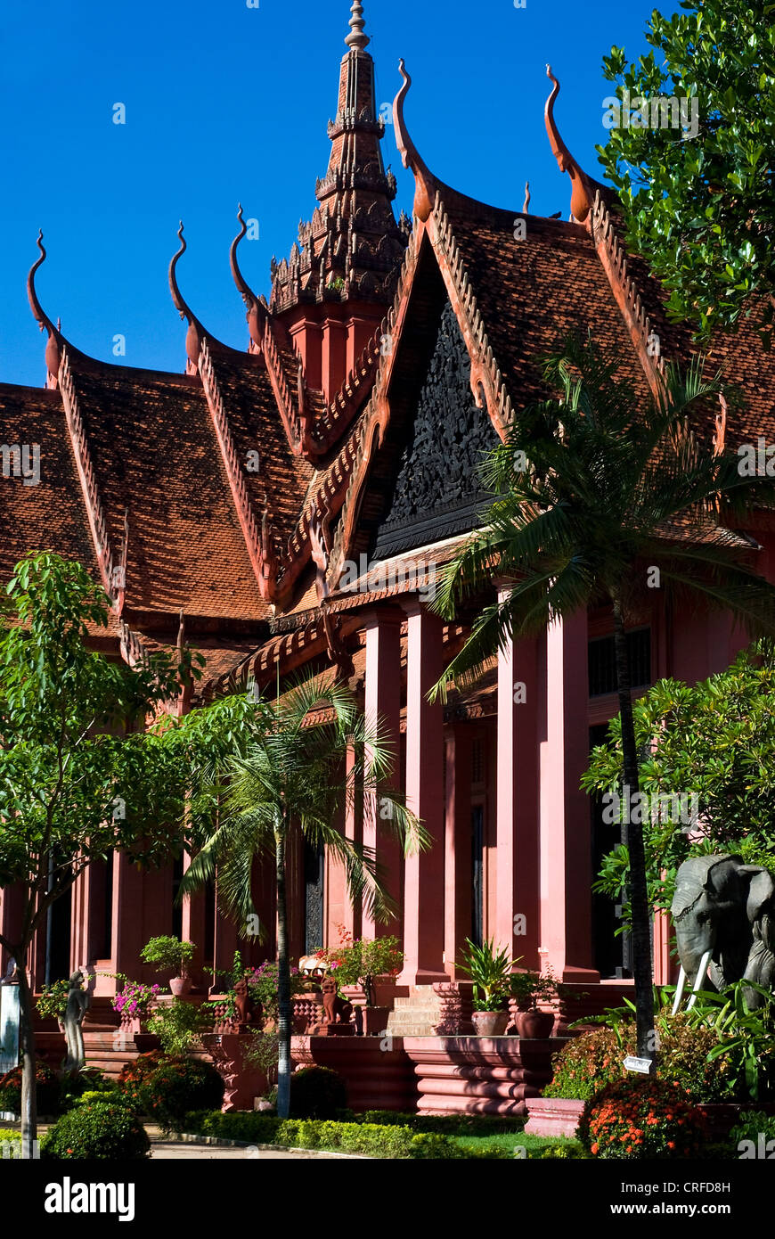 Nationales Kunstmuseum, Phnom Penh, Kambodscha Stockfoto