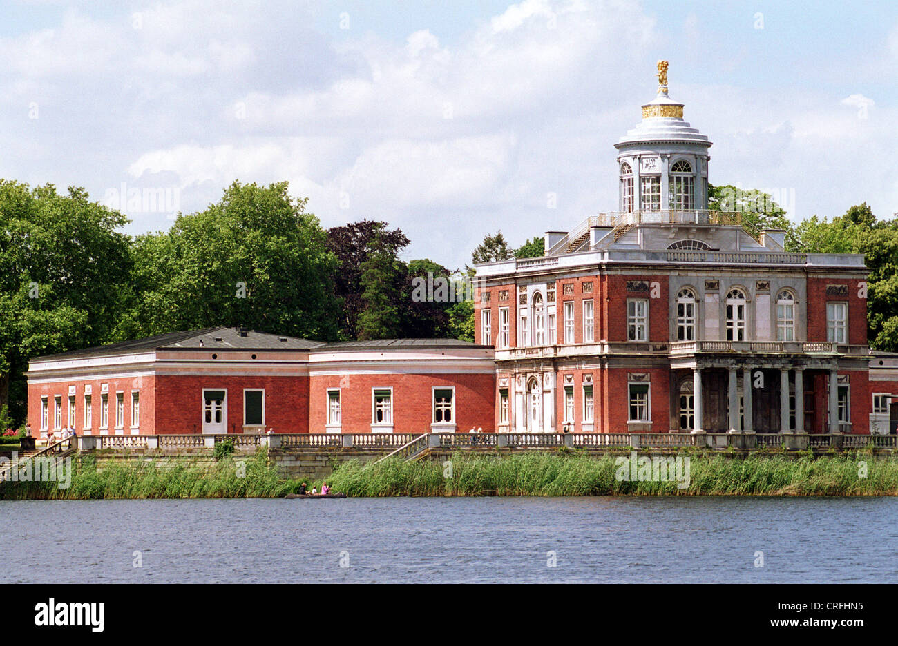 Potsdam, Deutschland, das Marmorpalais am Heiligen See im neuen Garten