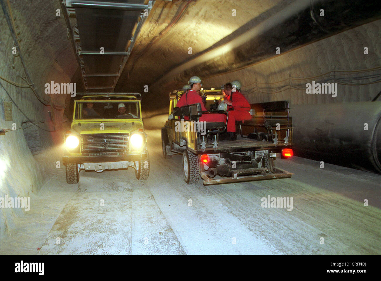 Gorleben, Deutschland, unterirdischen Autobahn in Gorleben Stockfoto