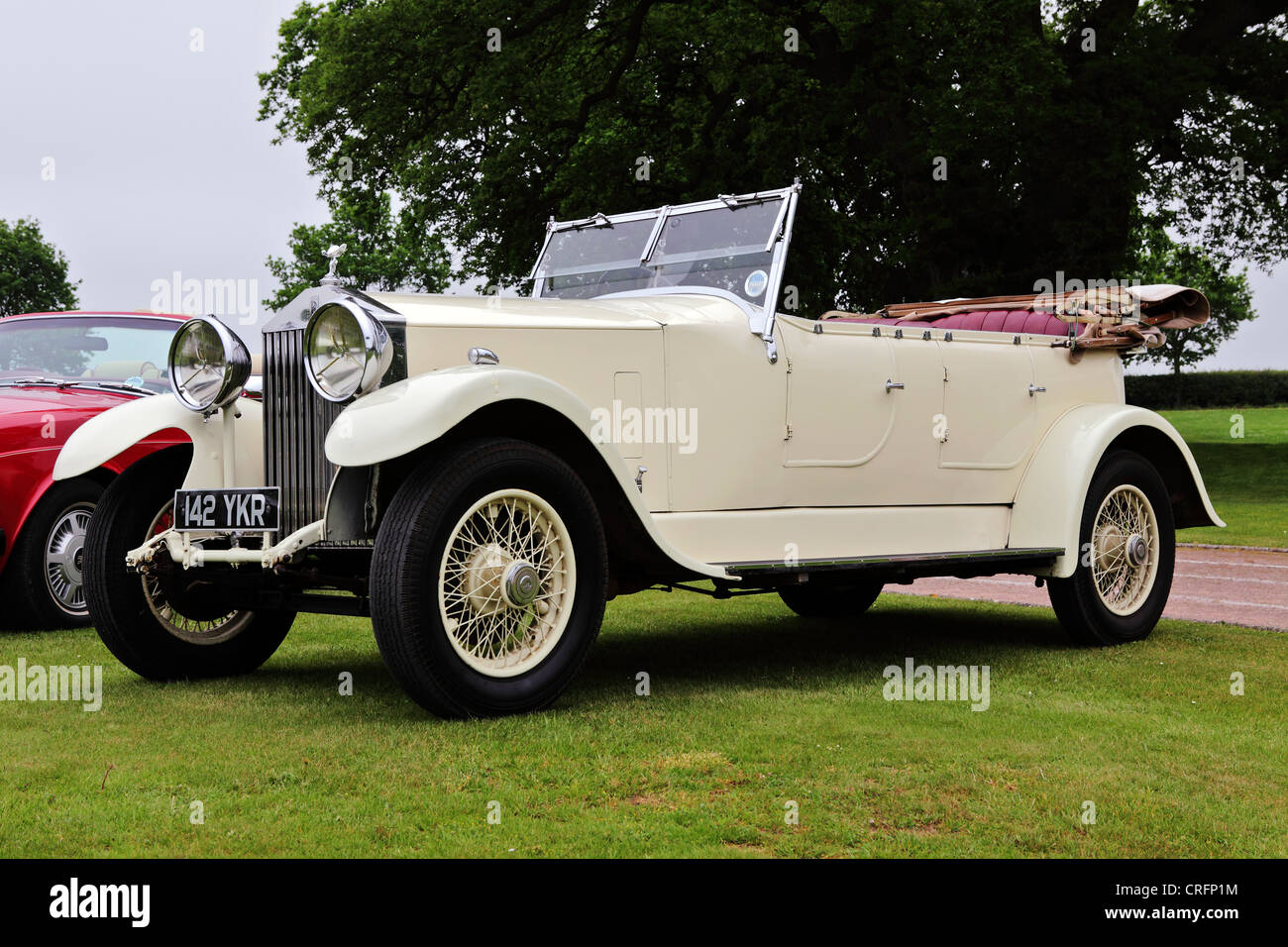 Rolls Royce Open Tourer 1937 Kraftfahrzeug. (4) von Peter Wheeler der Fotograf. Stockfoto