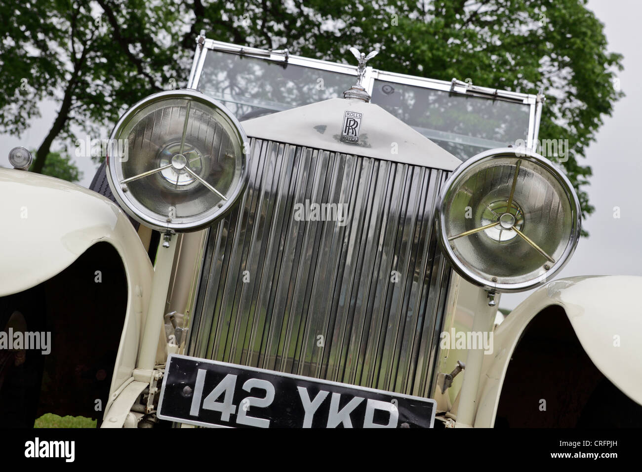 Rolls Royce Open Tourer 1937 Kraftfahrzeug. (4) von Peter Wheeler der Fotograf. Stockfoto