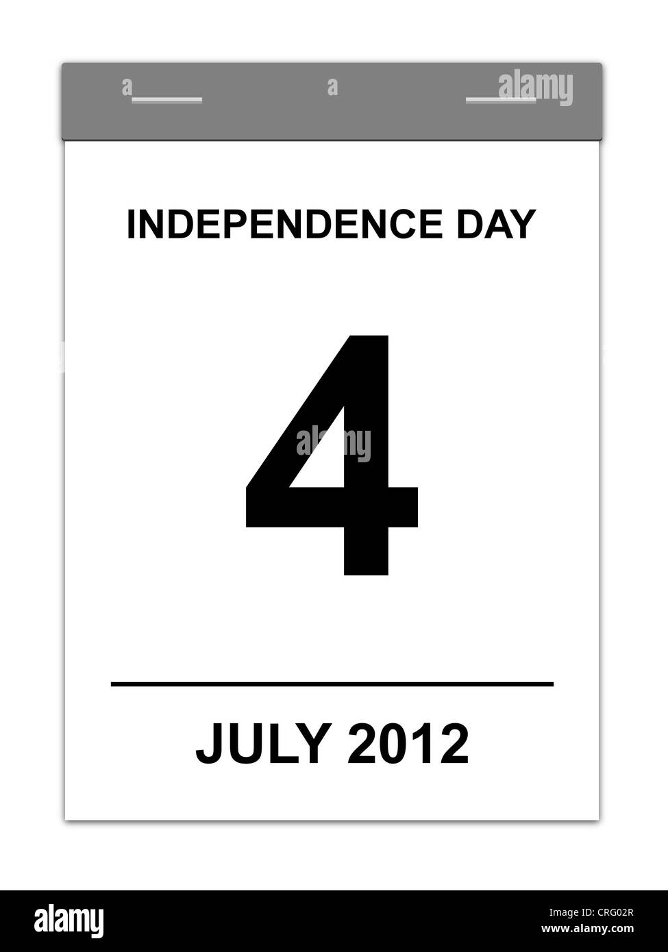 Unabhängigkeitstag USA Stockfoto