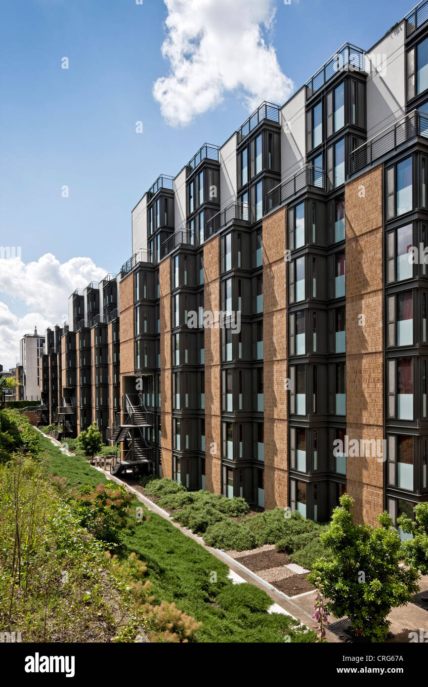 Wilkinson-Halle in Princes Gardens: Imperial College - Gewinner des Civic Trust Award 2011 Stockfoto