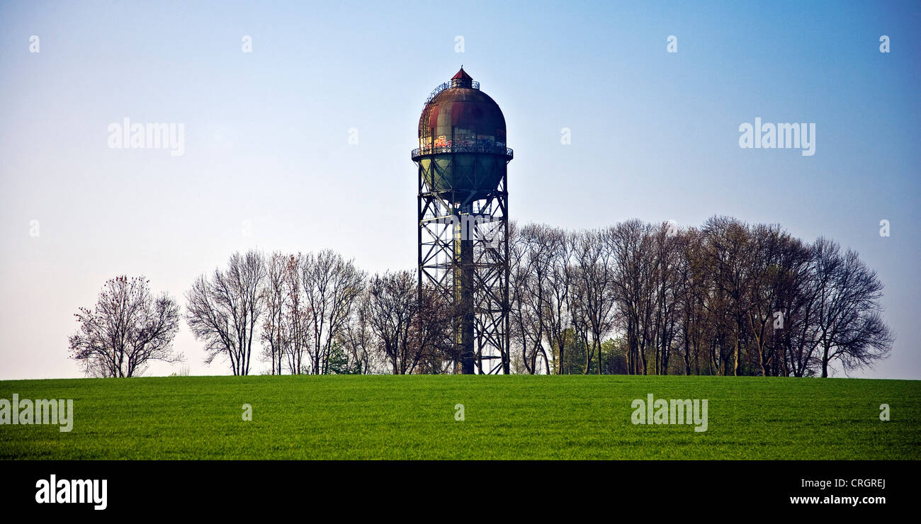 Lanstroper Ei, einen Wasserturm errichtet zwischen 1904 und 1905, Dortmund, Ruhrgebiet, Nordrhein-Westfalen, Deutschland Stockfoto