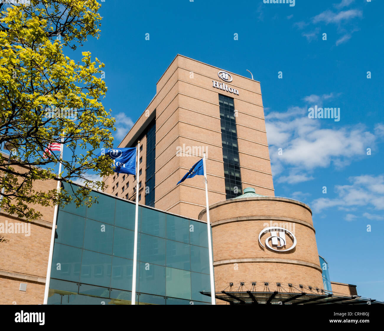 Hilton Hotel, Belfast, Nordirland Stockfoto