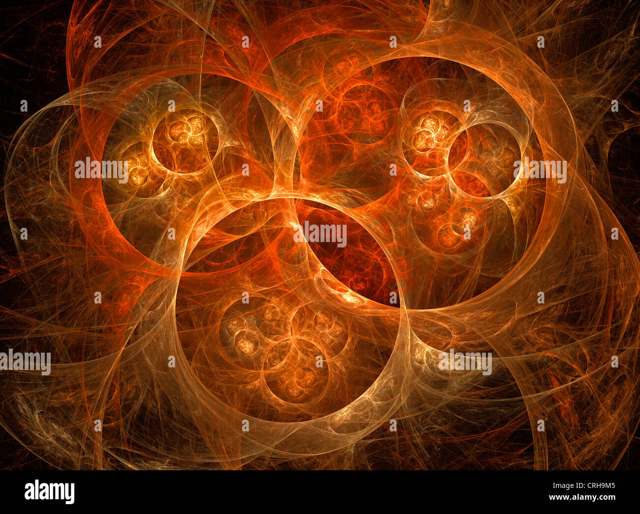 Atomare Welten ist ein Unternehmensintegration Muster. Stockfoto
