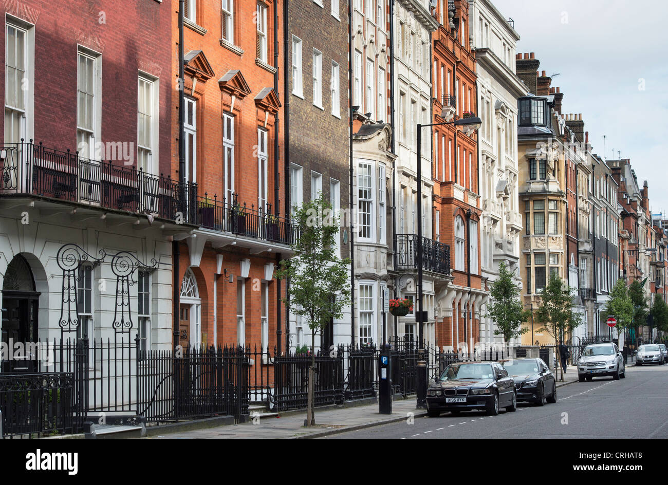 Harley Street. London, England Stockfotografie Alamy