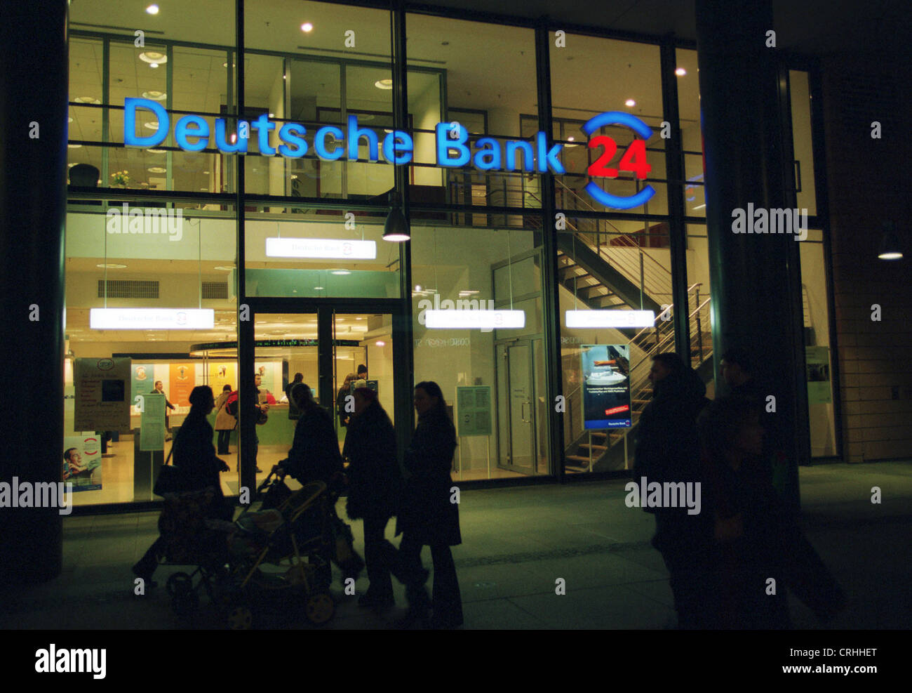 Berlin, Deutschland, Deutsche Bank 24 Stockfoto