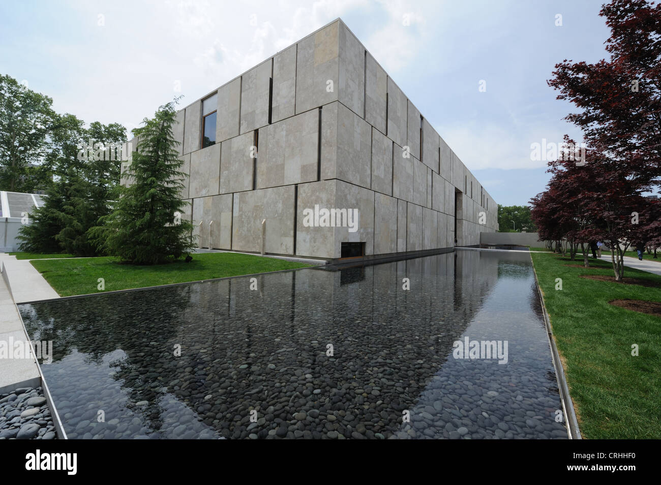 Die neue Heimat für die Sammlung der Barnes Foundation in Philadelphia wurde von Tod Williams und Billie Tsien entworfen. Stockfoto